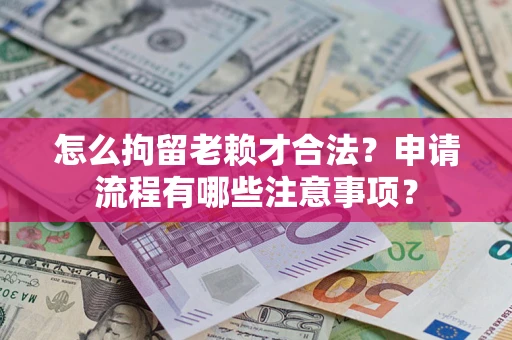 武汉怎么拘留老赖才合法？申请流程有哪些注意事项？