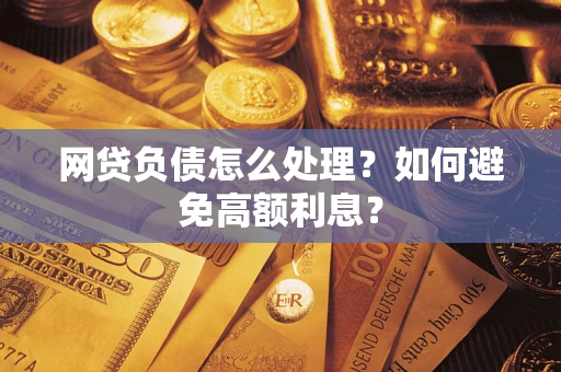 武汉网贷负债怎么处理？如何避免高额利息？