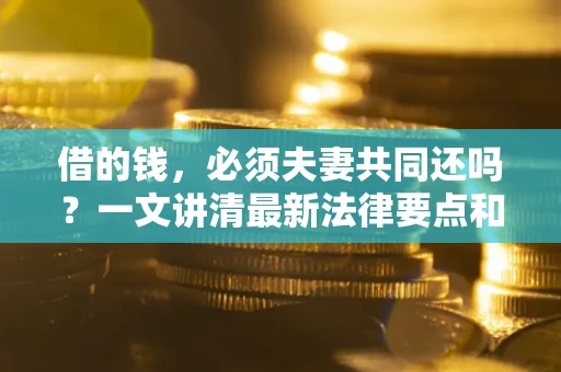 武汉借的钱，必须夫妻共同还吗？一文讲清最新法律要点和避坑指南
