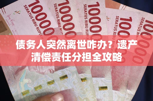 武汉债务人突然离世咋办？遗产清偿责任分担全攻略