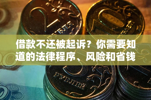 武汉借款不还被起诉？你需要知道的法律程序、风险和省钱技巧